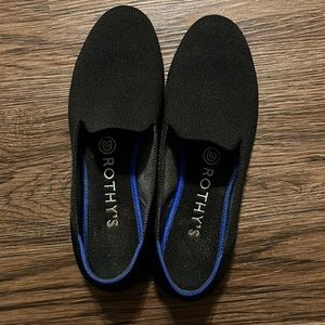 Size 6.5 Rothy’s Black Loafers
